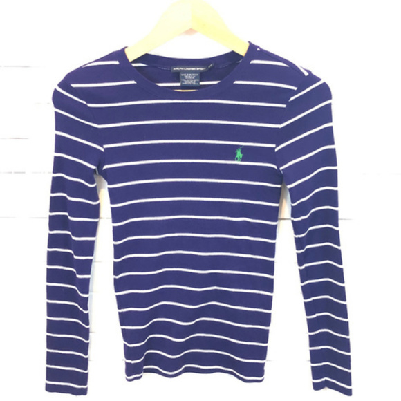 Ralph Lauren Tops - Ralph Lauren Women's Long Sleeve Purple T-Shirt -S
